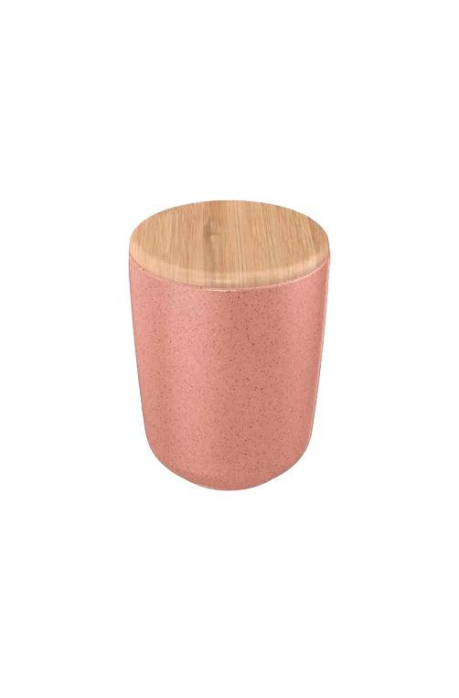 Porta Algodão em Ceramica