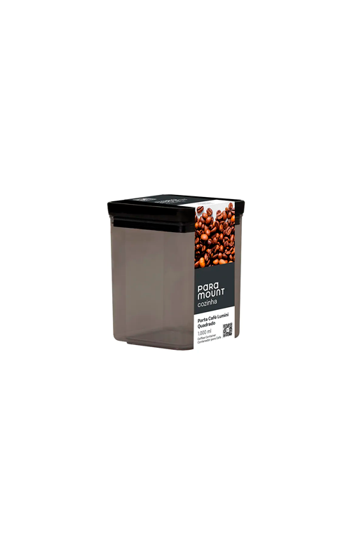 Porta Café Lumini Quadrado 1000ml