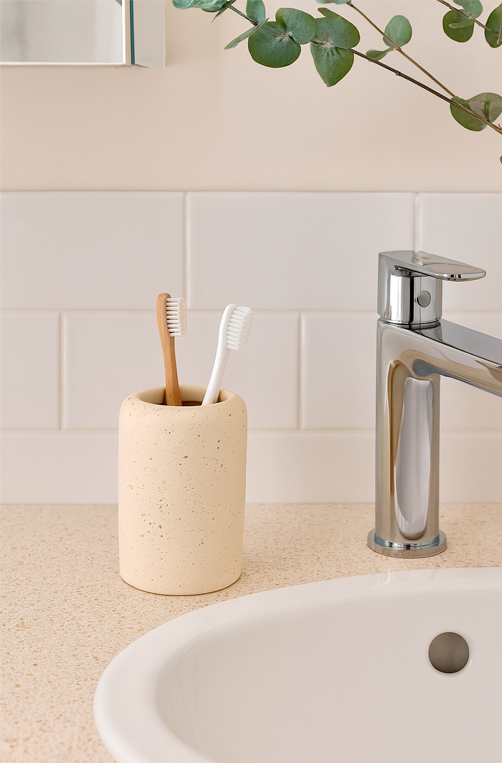 Porta Escova em Cimento