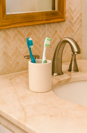 Porta Escova em Cimento