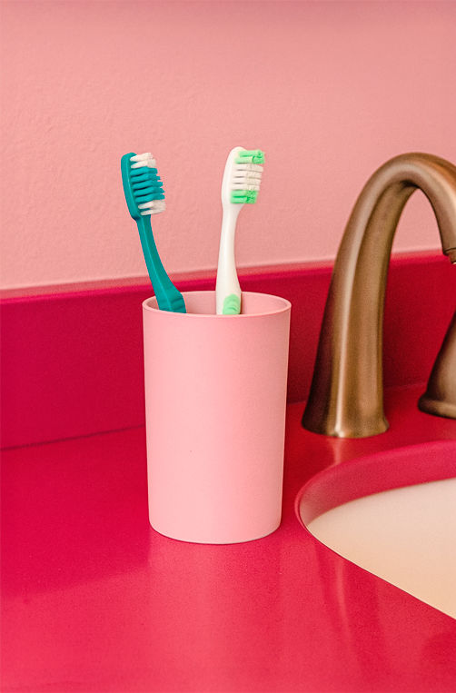 Porta Escova em Plastico