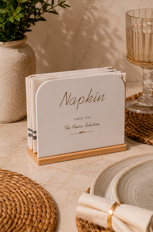 Porta Guardanapo Olina Off White