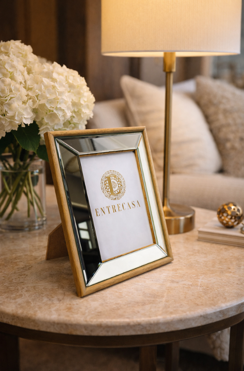 Porta Retrato Chanfro Espelhado em Mdf 13x18