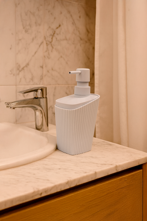 Porta Sabonete Liquido em Plastico