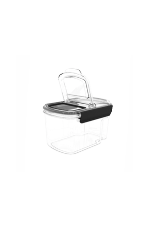 Porta Mantimentos Preto 750ml