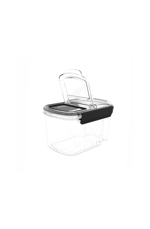 Porta Mantimentos Preto 750ml