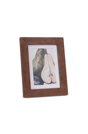 Porta Retrato em Madeira e Vidro 10x15cm