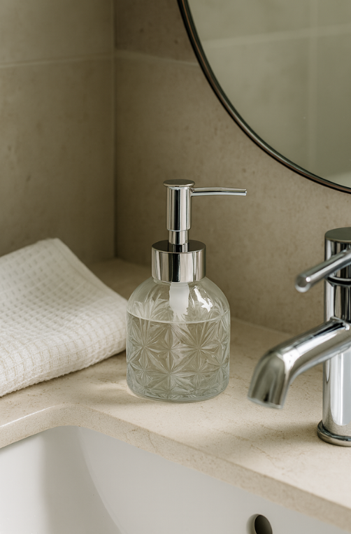 Porta Sabonete Líquido Diamond 200ml