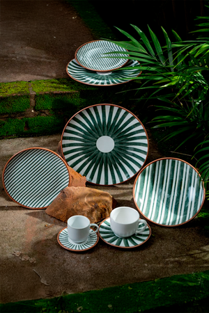 Prato Raso Stoneware Coup Equador