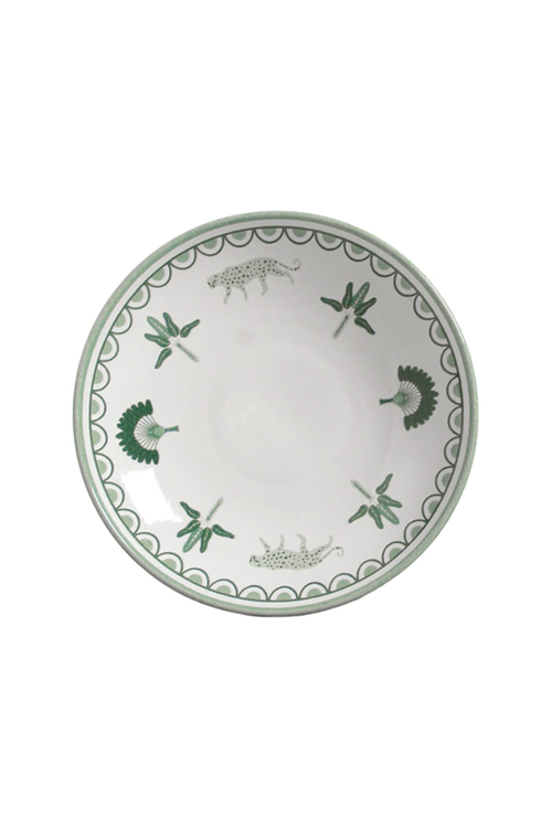 Prato Fundo Stoneware Coup Exótica Floral