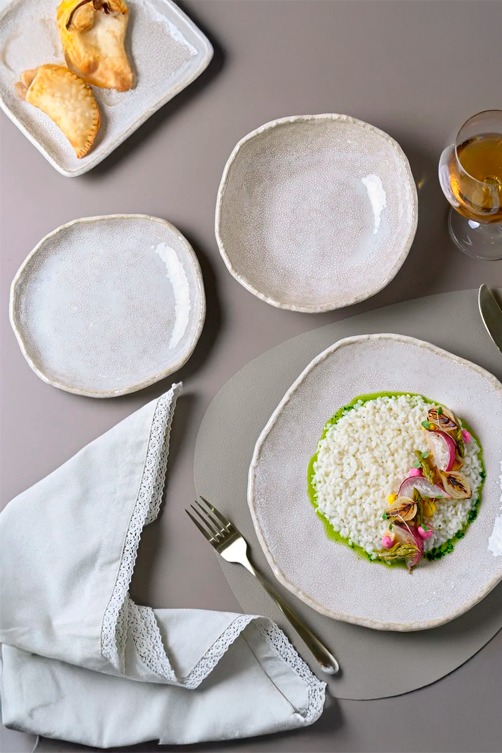 Prato de Sobremesa Orgânico Eco Arenito