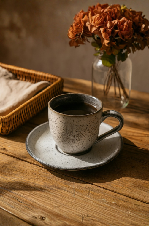 Xícara de Chá Stoneware Bio Echo 170ml