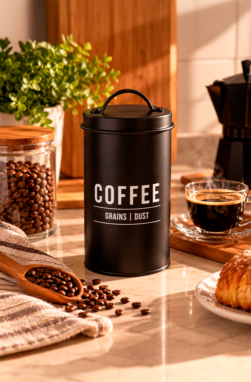Pote para Café Manhattan Preto 1,1L