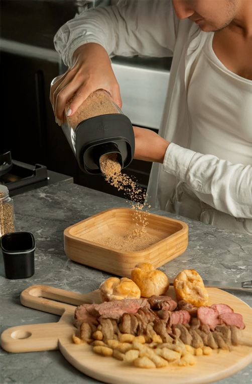 Pote Hermético para Mantimentos com Medidor Quadrado 1,5L Drop