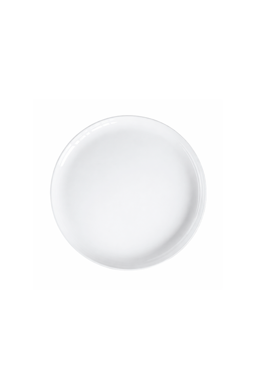 Prato Raso Sauce em Melamina Branco