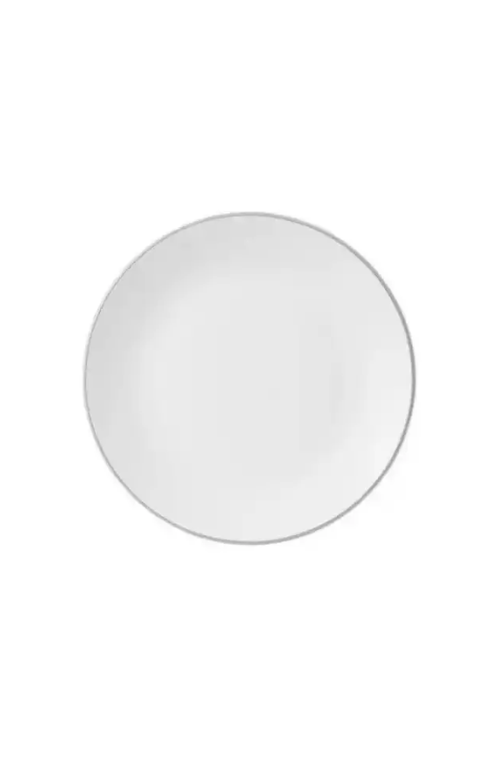 Prato Fundo de Porcelana Legacy Silver 20,5cm