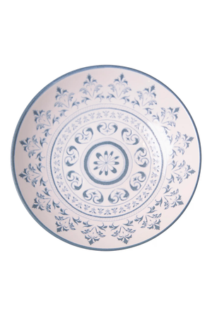 Prato Fundo Porto 21,5cm Azul Cerâmica