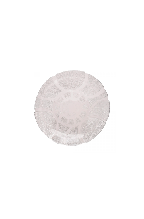 Jogo de Pratos Raso Lunar de Vidro 6 Peças