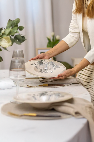 Prato para Massa e Risoto Florença em Cerâmica Flórea