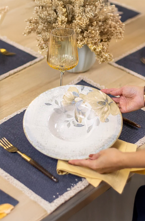 Prato para Massa e Risoto Florença em Cerâmica Soléa