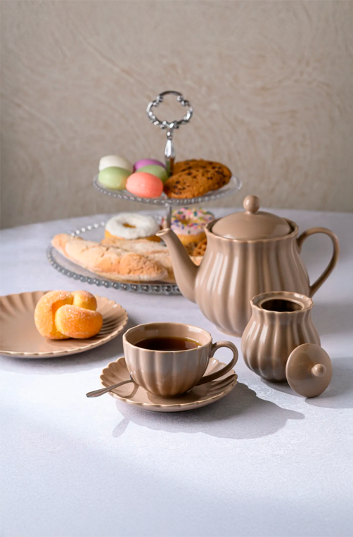 Prato Duplo para Doces de Cristal Pearl