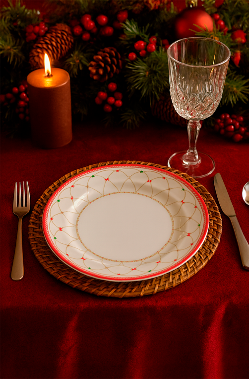 Prato Raso Natalino em Malamina