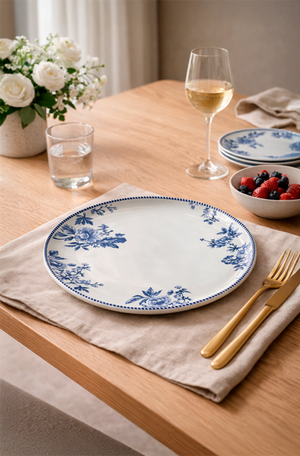 Prato Raso Stoneware Bio Rouxinol
