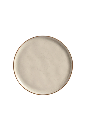 Pratos Raso Stoneware Bio Sol Gold
