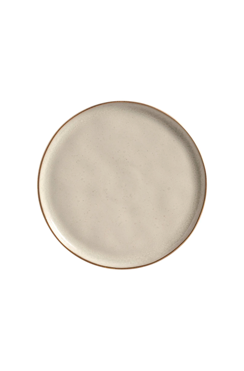 Pratos Raso Stoneware Bio Sol Gold