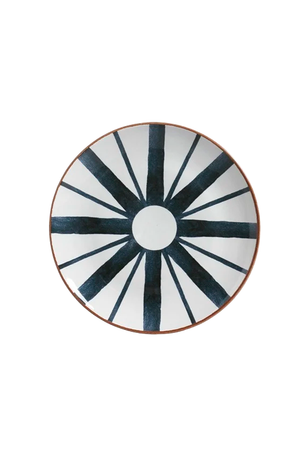 Pratos Raso Coup Trópico Abstrato