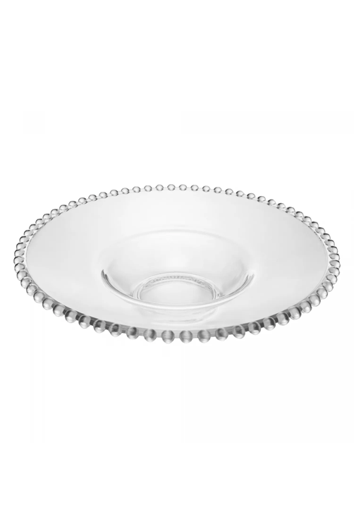 Prato para Massa Risoto Pearl 29x6cm Cristal