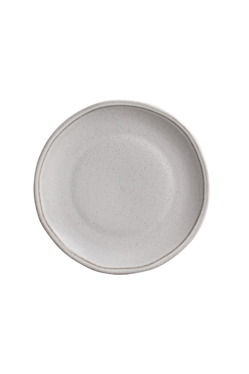 Prato de Sobremesa Daily Snow Cerâmica