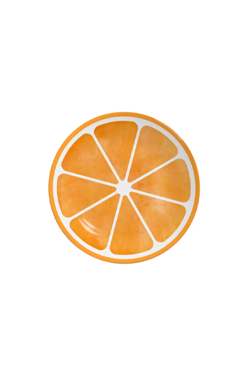 Prato de Sobremesa Coup Laranja