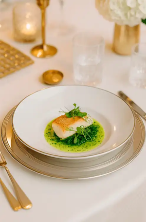 Prato Fundo de Porcelana Legacy Silver 20,5cm