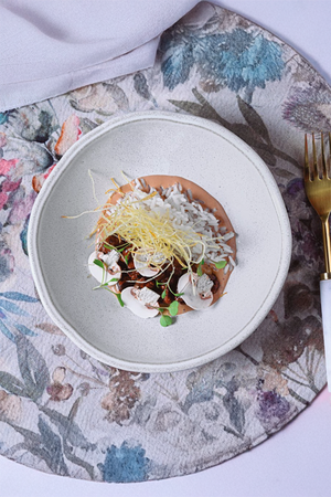 Prato Fundo Daily Snow Cerâmica