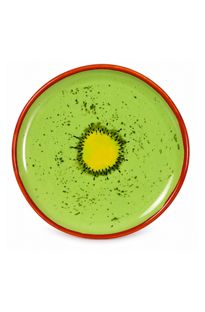 Prato Kiwi em Cerâmica 23cm