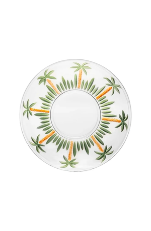 Conjunto de Pratos para Sobremesa Palm Hand Painting 6 Peças