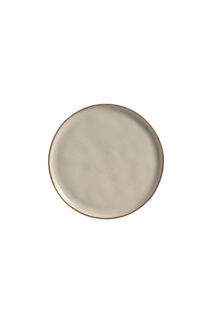 Pratos de Sobremesa Stoneware Bio Sol Gold