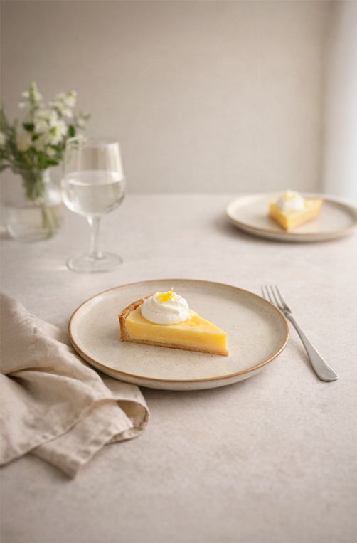 Pratos de Sobremesa Stoneware Bio Sol Gold