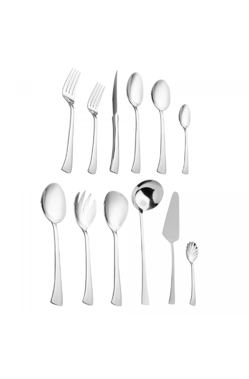 Faqueiro 54 Peças Berna Aço Inox Prata