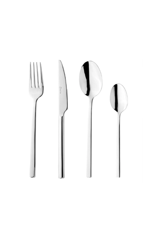 Faqueiro 24 Peças de Aço Inox Firenze Prata