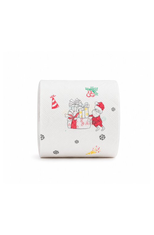 Rolo de Papel Higiene Natalino Papai Noel