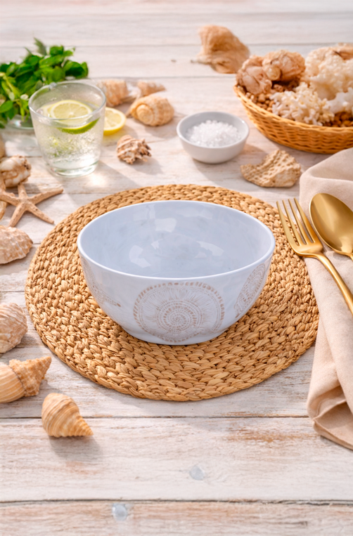 Saladeira de Concha em Melamina
