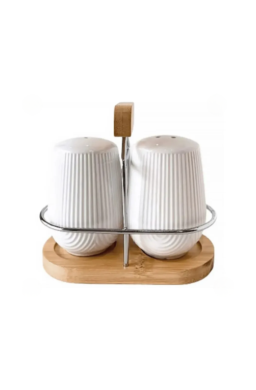 Conjunto Saleiro e Pimenteiro Oasis 90ml 3 Peças