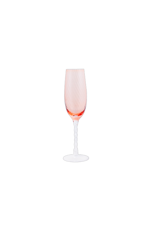 Taça para Champanhe Eleuthera Rose 250ml