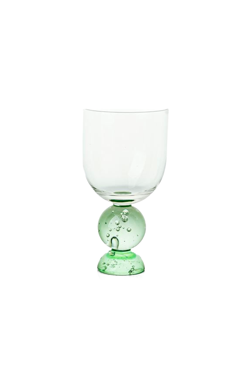 Taça Eclipse de Água com Base Verde 250ml