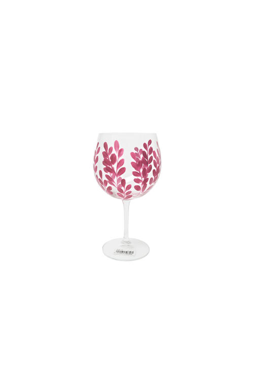 Taça de Cristal Fiori Rosa 600ml