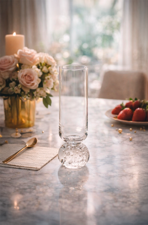 Taça Champanhe Bubble Transparente 250ml