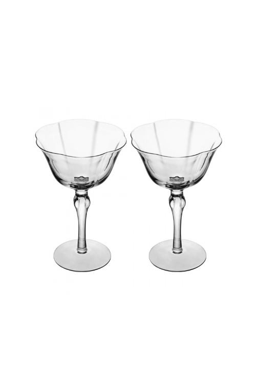 Conjunto 2 Taças Coupe Lily de Vidro 300ml