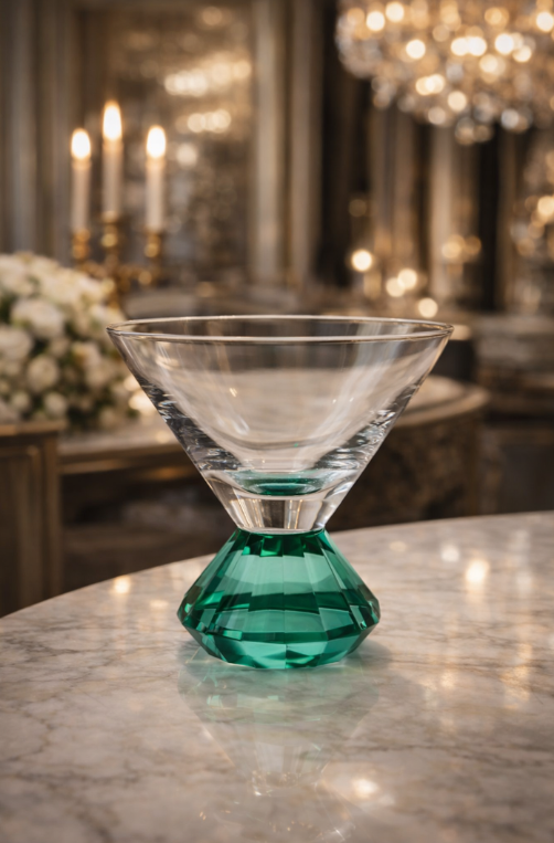 Taça de Sobremesa em Vidro Diamond 350ml